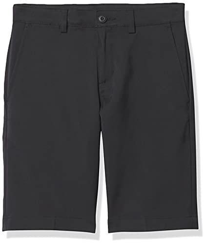 PGA TOUR boys Flat Front Big With Comfort Stretch Waistband (Size Small – X-large) Golf Shorts, Caviar, Large US