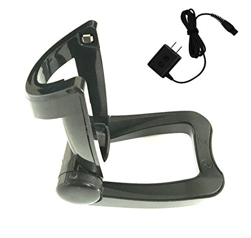MR SHAVE Replacement Folding Charger Stand+Power Cord for Replacing Norelco RQ1100 Series SensoTouch Shavers