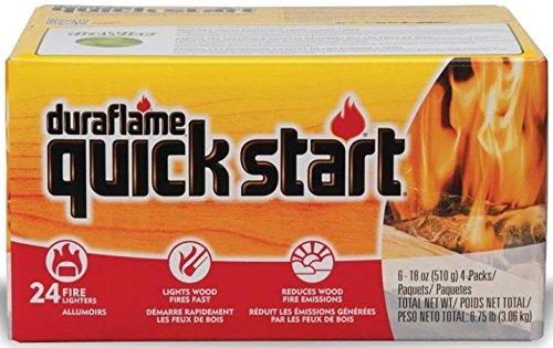 Duraflame 02453 Quickstart Firelighter, 18 Oz (Pack of 6)