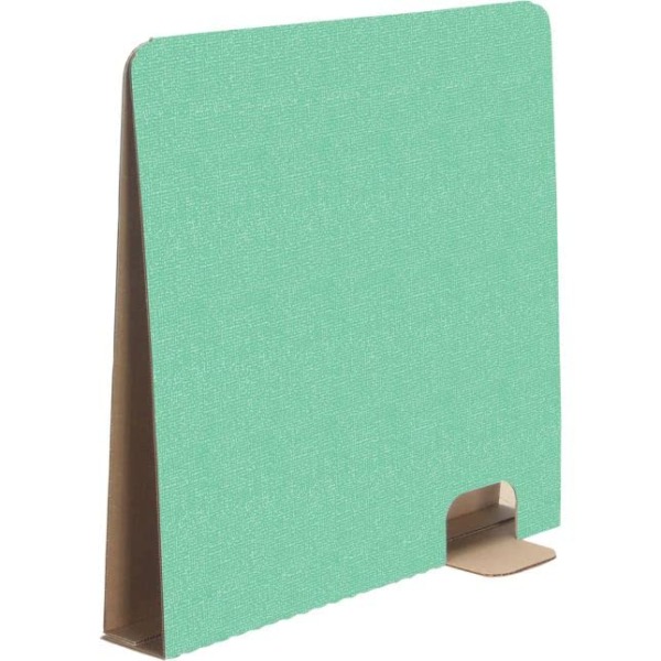 Really Good Stuff Tall Privacy Dividers – Reduce Distractions During Tests or Assignments – Desk Privacy Shields are Ideal for Computer Activities and Digital Testing, 19” High, Green (Set of 12)