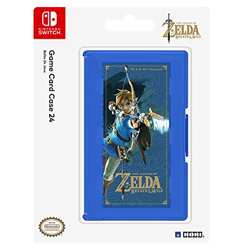 HORI Game Card Case 24 (Zelda Breath of the Wild Version) for Nintendo Switch Officially Licensed by Nintendo