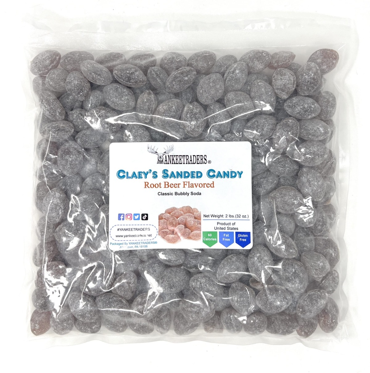 Claeys Sanded Candy Drops, Root Beer, 2 Pound | The Storepaperoomates Retail Market - Fast Affordable Shopping