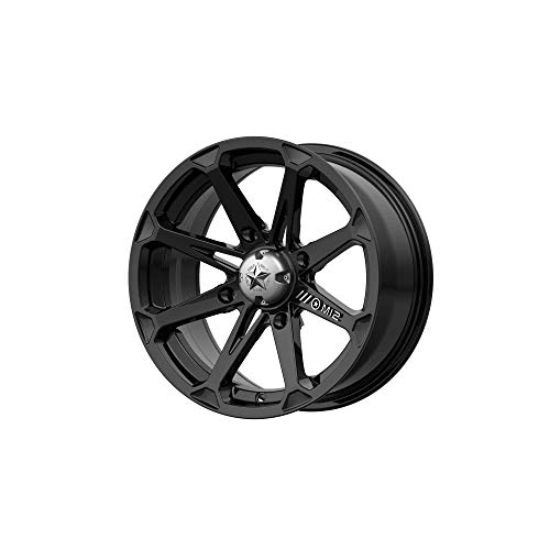MSA Offroad Wheels M12 DIESEL Gloss Black Wheel with Aluminum (20 x 7. inches /4 x 156 mm, 10 mm Offset)