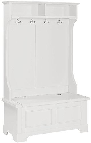 Crosley Furniture Campbell Hall Tree – White