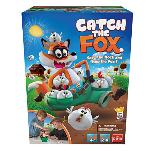 Catch The Fox – Collect The Most Chickens When The Fox Loses His Pants Game! by Goliath, 48 months to 1188 months