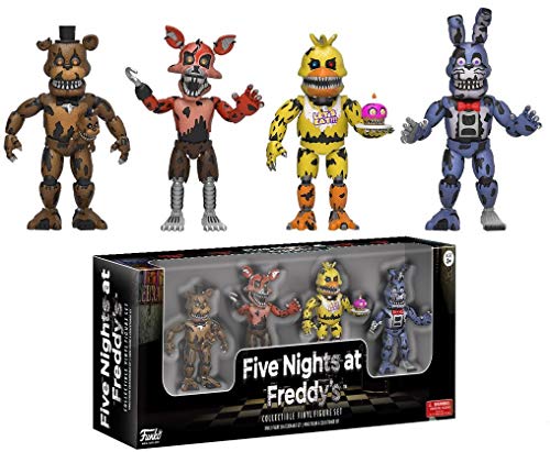 Funko Five Nights at Freddy’s 2″ Nightmare Edition Vinyl Figure Four Pack