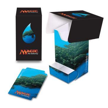 Ultra PRO Magic: the Gathering Mana 5 “Island” Full-View Deck Box w/ Dice Tray