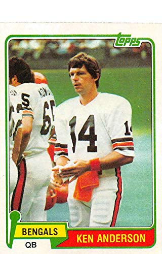 1981 Topps #115 Ken Anderson Bengals NFL Football Card NM-MT