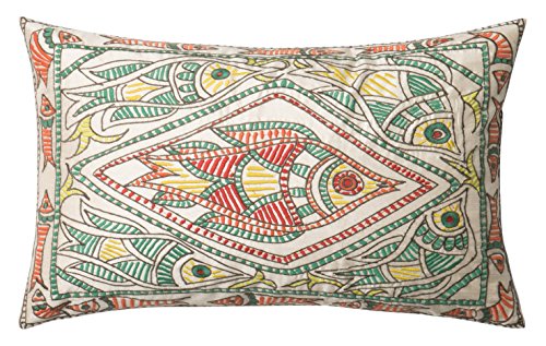 Loloi P0314 100% Polyester Pillow Cover, Multi