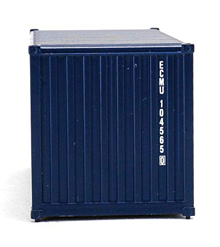Walthers SceneMaster HO Scale Model of CMA (Blue, White, Red) 20′ Corrugated Container | The Storepaperoomates Retail Market - Fast Affordable Shopping