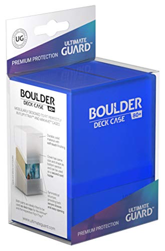 Ultimate Guard Boulder 80+ Deck Case Sapphire