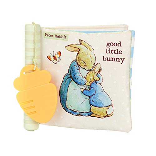 Beatrix Potter Peter Rabbit Soft Teether Book, 1 Count (Pack of 1)