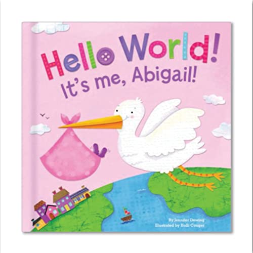 I See Me! Hello World! – Personalized Children’s Story (Pink Board Story 6.5″ x6.5)