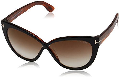 Sunglasses Tom Ford ARABELLA TF 511 FT 05G black/other / brown mirror