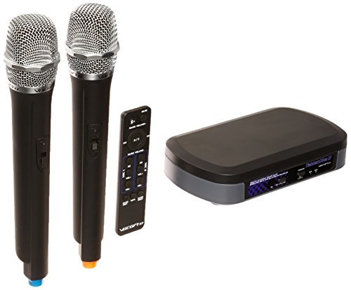 VocoPro Digital Karaoke Mixer with Wireless Mics and Bluetooth Receiver (TabletOke-II)