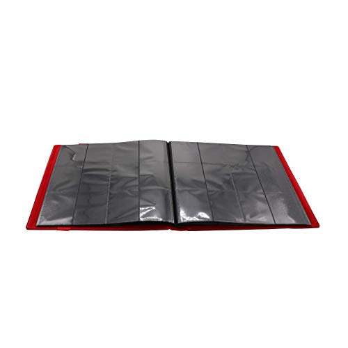 Dex Protection Card Binder 12 | Stores 480 Gaming Cards | Includes 20 Side Loading Card Pages | 12 Card Page Format | Strap Closure | Smooth Matte Padded Finish | Velvet Lined Interior | The Storepaperoomates Retail Market - Fast Affordable Shopping