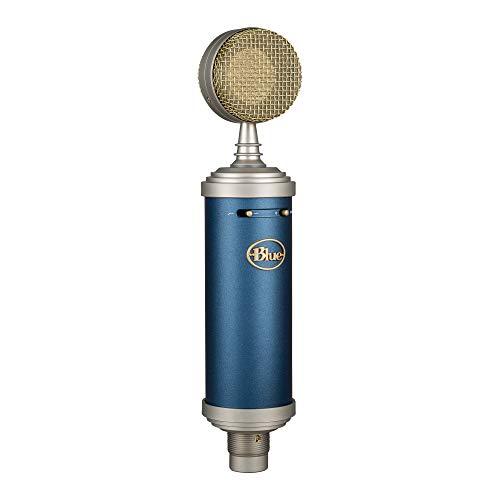Blue Bluebird SL XLR Cardioid Condenser Microphone for Pro Recording, Streaming, Podcasting, Gaming, Mic with Large Diaphragm, Shockmount, Modern Crystal-Clear Sound, Protective Case – Blue