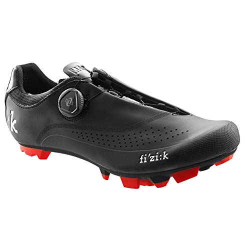 Fizik M4B Uomo Boa Cycling Shoe – Men’s Black-Red, 46.0