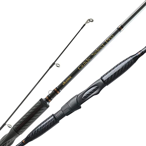 OKUMA GSP-S-902M Guide Select Pro Salmon Rods, Black, 9′