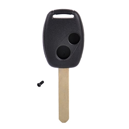 beler 2 Button Remote Key Shell Cover Case Fob Uncut Blank for Honda Accord Civic CR-V Pilot Fit