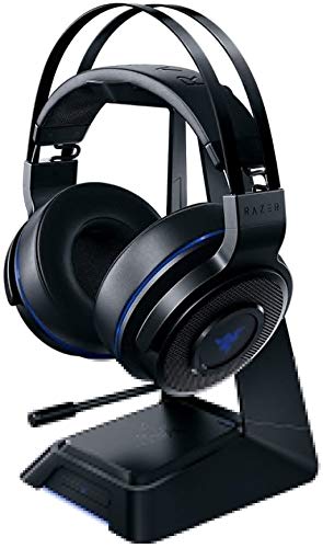 Razer Thresher Ultimate for PS4: Dolby 7.1 Surround Sound Lag-Free Wireless Connection Retractable Digital Microphone Gaming Headset Works with PC, PS4, PS5