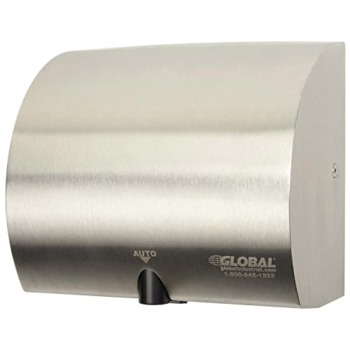 Global Industrial High Velocity Automatic Wall Hand Dryer, Stainless Steel, 120V | The Storepaperoomates Retail Market - Fast Affordable Shopping