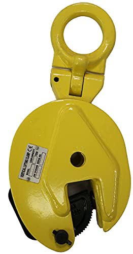 V-Lift Industrial Vertical Plate Lifting Clamp Steel 2204 lb WLL