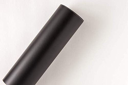 Black 12″ x 10 Ft Roll of Oracal 631 Vinyl for Craft Cutters and Vinyl Sign Cutters