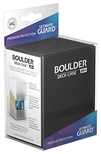 Ultimate Guard Boulder 80+ Deck Case Onyx