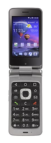 TracFone ZTE Android Flip 4G LTE Prepaid Phone