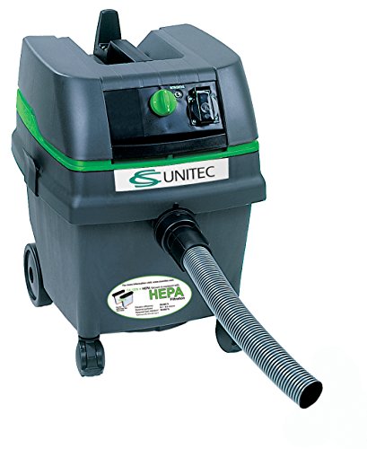 C.S. Unitec CS 1225 H 6.6 gal HEPA Wet/Dry Industrial Vacuum Cleaner, green