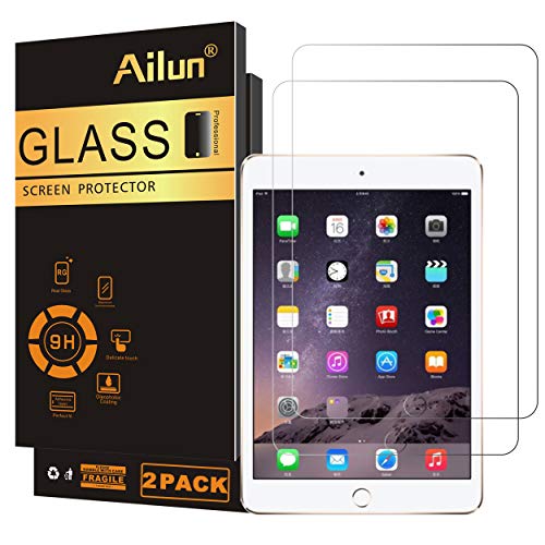 Ailun Screen Protector for iPad (9.7-Inch,2018/2017 Model,6th/5th Generation),iPad Air 1,iPad Air 2,iPad Pro 9.7-Inch,Tempered Glass Film,Apple Pencil Compatible,Case Friendly