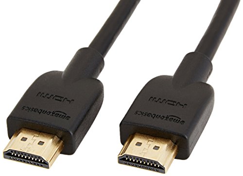 Amazon Basics High-Speed HDMI Cable (18 Gbps, 4K/60Hz) – 6 Feet, Pack of 24, Black