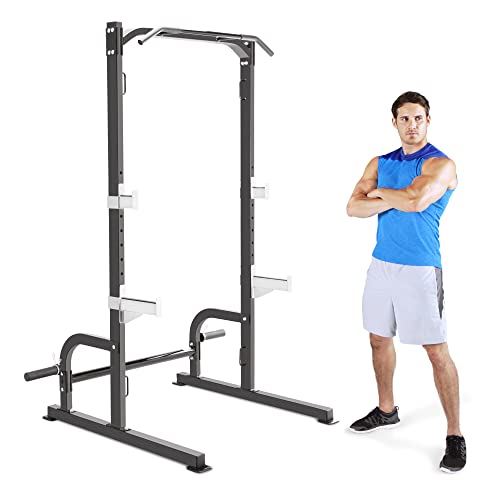 Marcy Olympic Cage Home Gym System – Multifunction Squat Rack, Customizable Training Station SM-8117, One Size