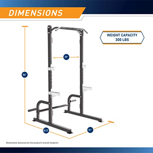 Marcy Olympic Cage Home Gym System – Multifunction Squat Rack, Customizable Training Station SM-8117, One Size | The Storepaperoomates Retail Market - Fast Affordable Shopping