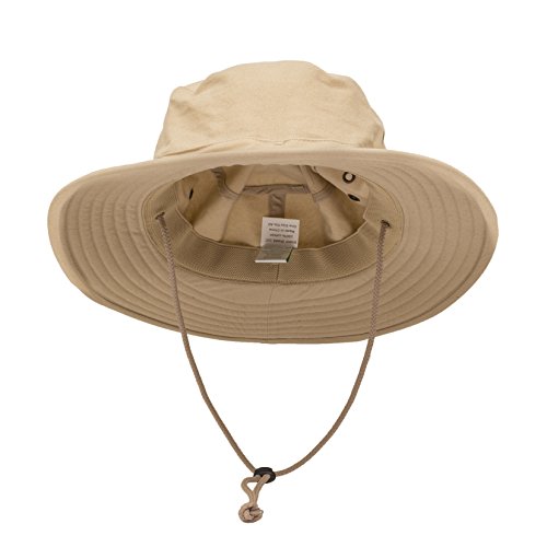 Insect Shield Men’s Standard Brim Hat, Tan, One Size Adjustable