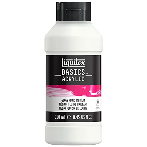 Liquitex BASICS Gloss Fluid Medium, 250ml (8.4oz) Bottle