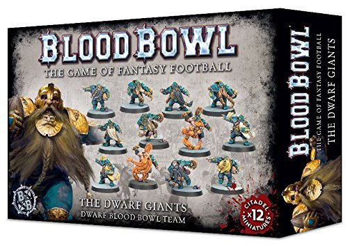Games Workshop 99120905001″ The Dwarf Giants Blood Bowl Team Game