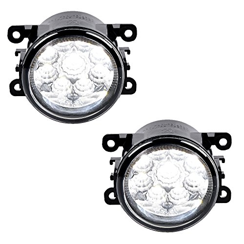 2X 55W LED Fog Light Lamps Replacement For Ford Focus Mustang Ranger Fiesta Fusion Explorer C-Max Transit Connect Freestyle Taurus X