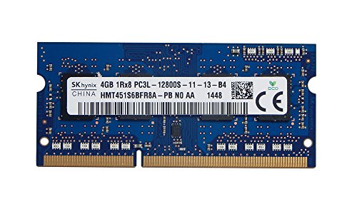 Hynix 4GB PC3L-12800S DDR3 SODIMM Mem HMT451S6BFR8A-PB Laptop Memory