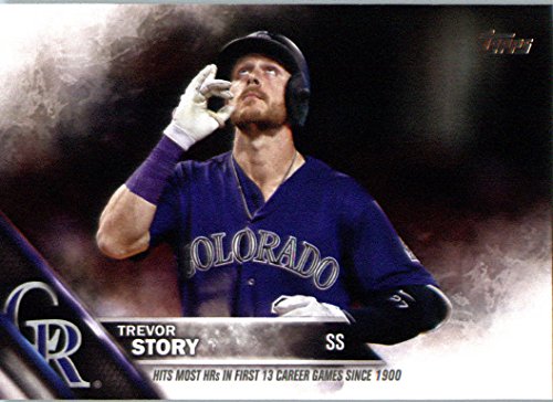 2016 Topps Update #US114 Trevor Story Colorado Rockies Baseball Card