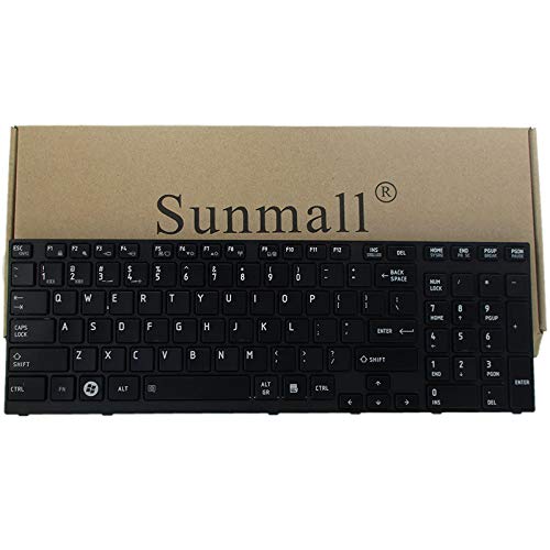 SUNMALL P755 Keyboard Replacement, Laptop Keyboard Replacement for Toshiba Satellite P750 P750D P755 p755-s5320 P770 P770D P775 p775-s7215 Series US Layout