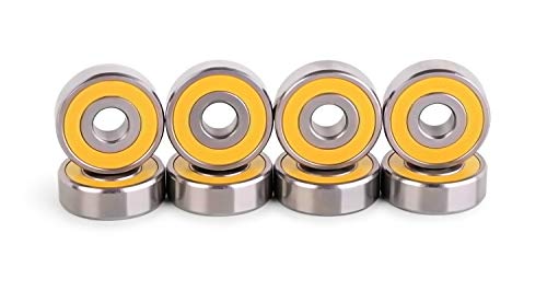 ACER Racing 627 Ceramic Inline Skate Bearings 8 Piece 7x22x7mm Si3N4 for 7mm Axles
