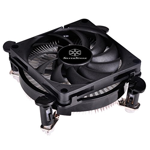 SilverStone Technology Silverstone NT08-115XP 33mm Height Low Profile CPU Cooler for Intel LGA115X & LGA1200 CPUs, SST-NT08-115XP