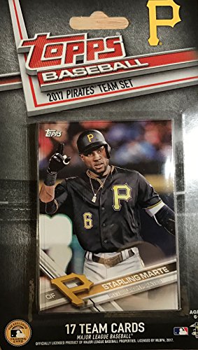 Pittsburgh Pirates 2017 Topps MLB Baseball Factory Sealed Special Edition 17 Card Team Set with Andrew McCutchen and Gerrit Cole Plus