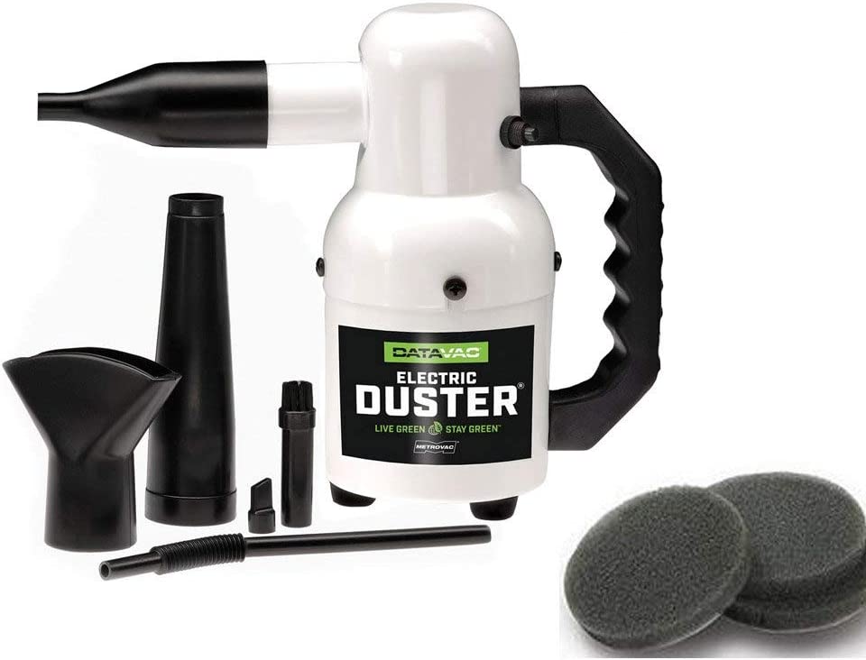 Bonus – Includes 3 Extra Filters – Metro DataVac Electric Duster – 500-Watt Motor – Model ED500P Computer – Electronics Duster- Made In The USA | The Storepaperoomates Retail Market - Fast Affordable Shopping