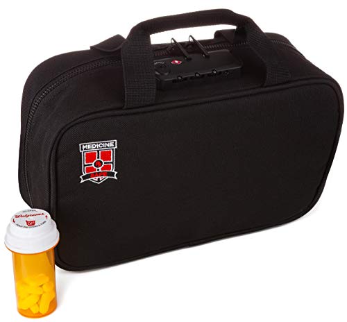 Medicine RX Safe Medication Travel Bag Logo