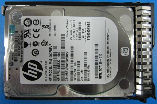 HP 653954-001 – 653954-001 1TB 7.2K 6G SFF SAS SC Hard Drive