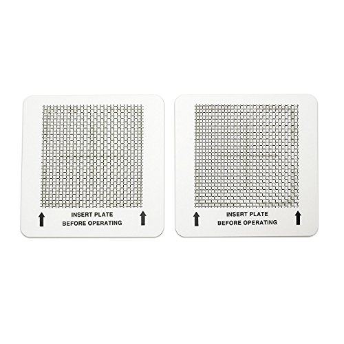 2 Ceramic Ozone Plates 4.5″x 4.5″ for EcoQuest, Alpine, Lightning Air, Better Living, Healthy Living, Zen Living, Spring Air, and other air purifiers.