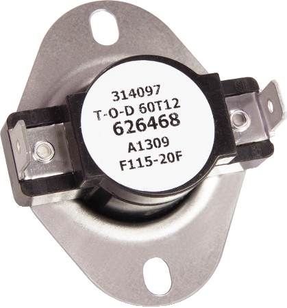 Nordyne, Inc. Parts 626352R Limit Switch Manual Reset 250F